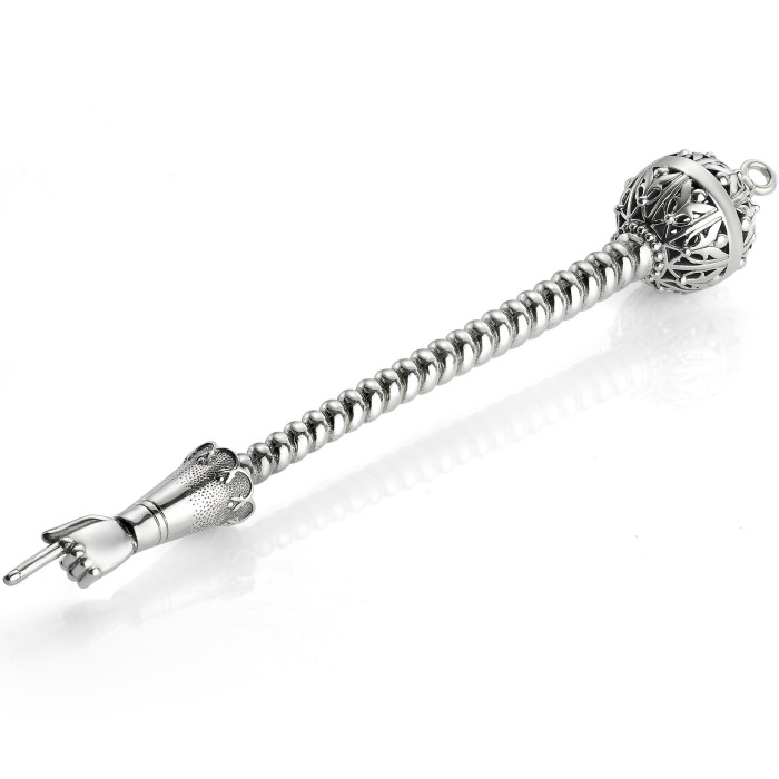 Silver ritual pointer "Yad"